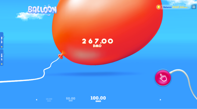 Balloon juego de dinero